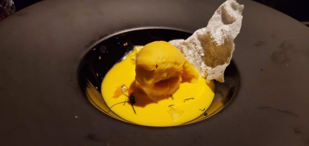 A Mango Dessert in Tamarind on Nieuw Statendam